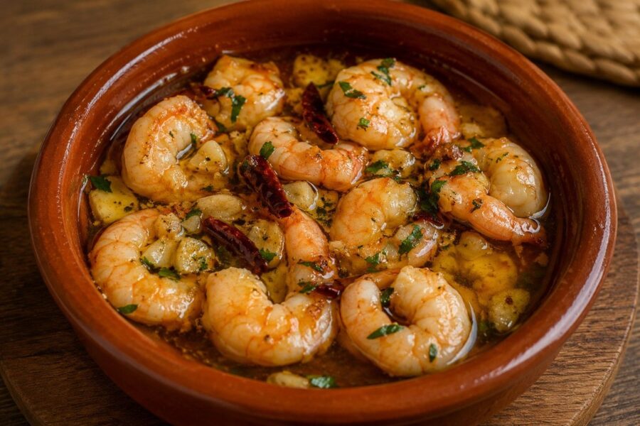 Gambas al ajillo: la tapa clásica española en 5 minutos