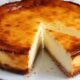 Tarta de queso al horno cremosa estilo La Viña